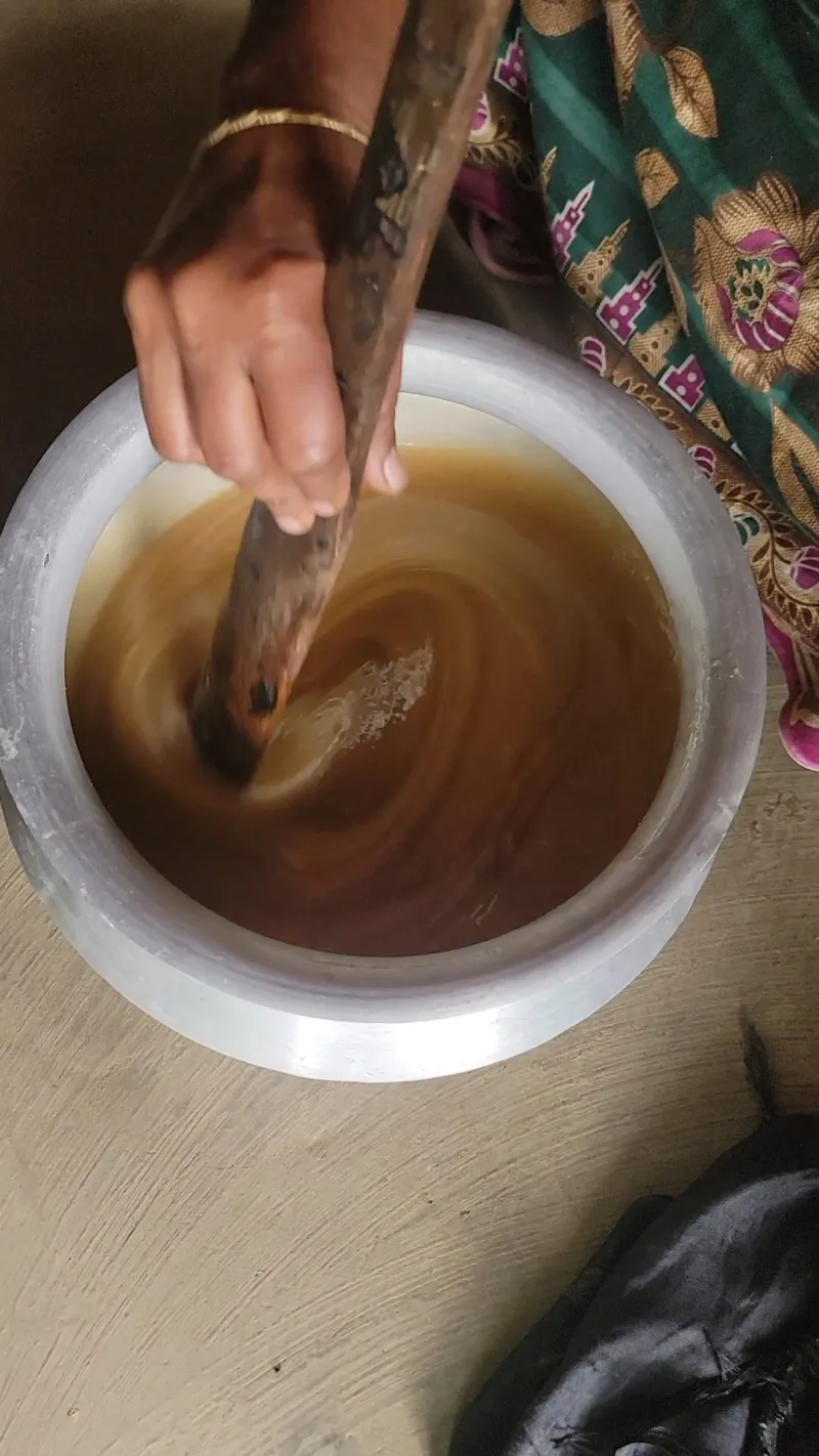 দুর্লভ গোল গাছের খাঁটি দানাদার গুড় । Bonno Bazar