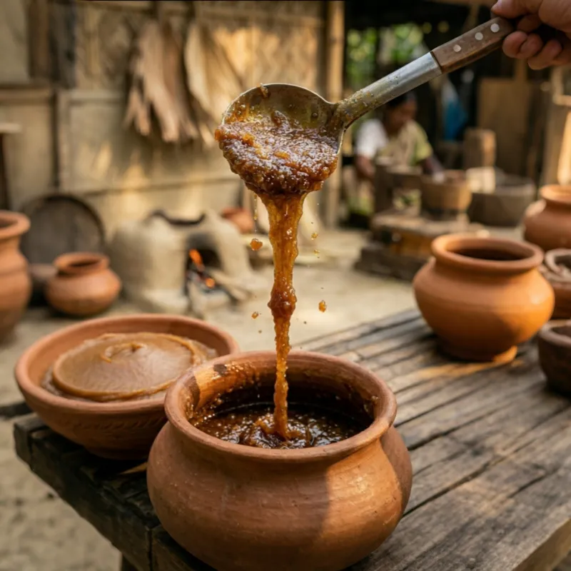  তাল গাছের খাঁটি দানাদার সাদা গুড় (প্রিমিয়াম) । Bonno Bazar