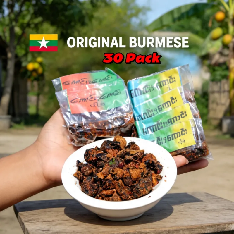 🍈 অরিজিনাল বার্মিজ বড়ই আচার (৩০ পিস ছোট প্যাক) | Authentic Burmese Jujube Pickle | বন্য বাজার | Bonno Bazar