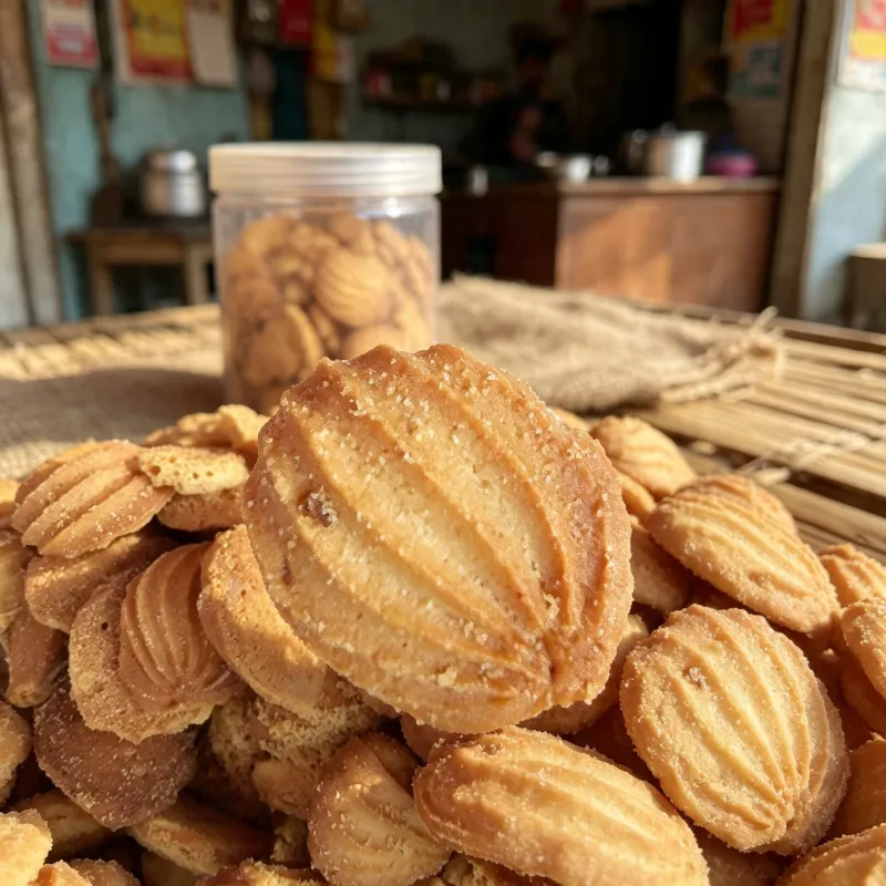 কামরাঙ্গা শেপ বেকারি বিস্কুট | Star Fruit Shape Bakery Biscuit | বন্য বাজার | Bonno Bazar | BB