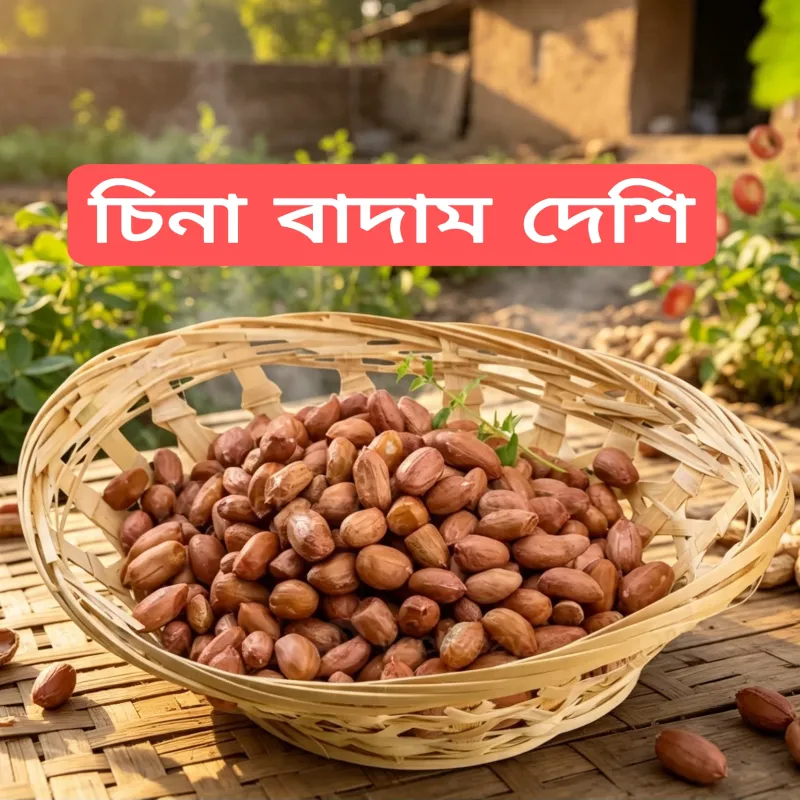  🥜 দেশি চিনা বাদাম ( খোসা ছাড়ানো ) | Local Peanuts | বন্য বাজার | Bonno Bazar | BB